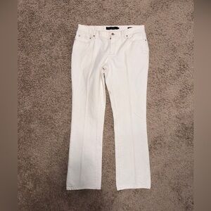 Vintage Women’s Calvin Klein High Waisted Jeans Size 12 White 90’s